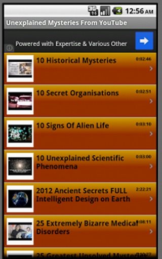 Unexplained Mysteries Videos截图1