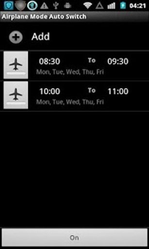 Airplane Mode Auto Switch截图1