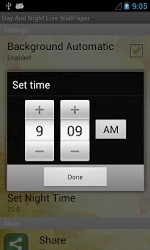 Day &amp; Night Live WallPaper HD截图1