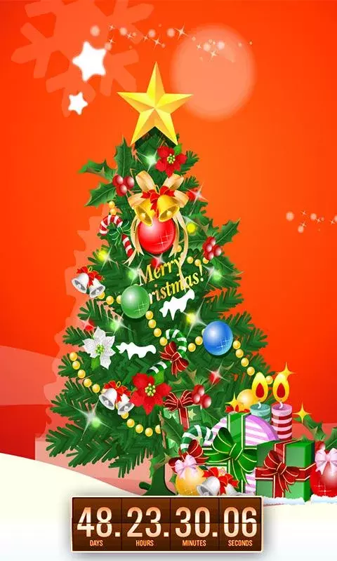 Christmas Countdown LWP Free截图2