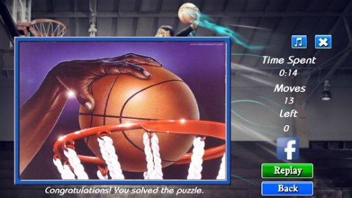 Basketball Puzzle Sport Games截图4