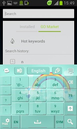 可爱的彩虹键盘截图2