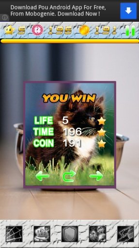 Cute Cat Cut Puzzle Game截图11