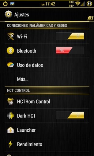 Theme HCT Gold CM-10.2 CM-11截图6