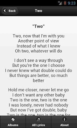 Handy Lyrics - Lenka截图2