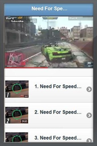 Video for Need for Speed 2012截图6