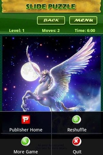 Slide-Puzzle: Mythical Horse截图2