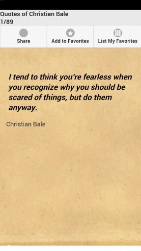 Quotes of Christian Bale截图2