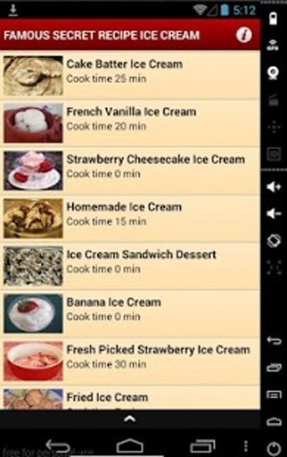 Famous Secret Recipe Ice Cream截图4