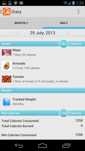 LIVESTRONG Calorie Tracker截图2