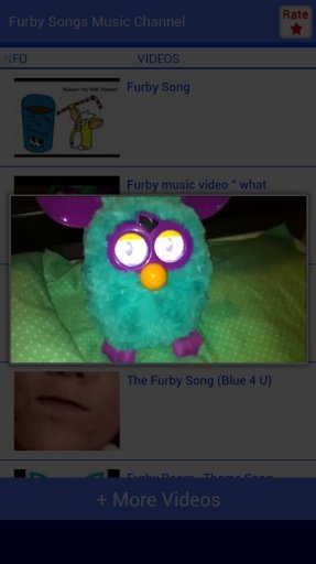 Furby Songs Video Channel截图1