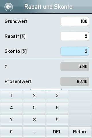 Prozent und Skonto light截图2