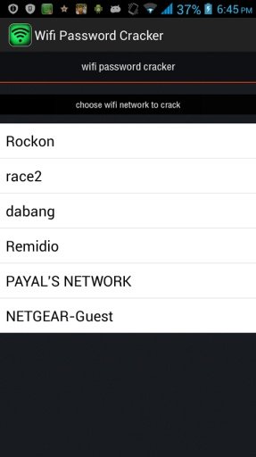 Wifi Password Cracker截图5