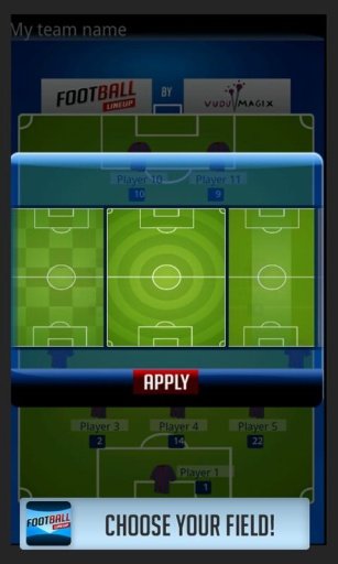 Football LineUp Free HD截图5