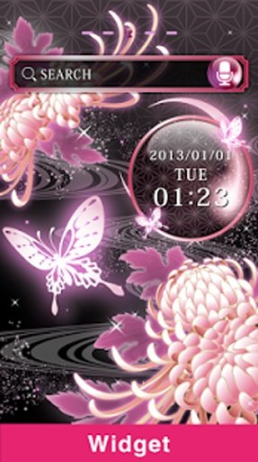 moonlight butterfly Theme截图9