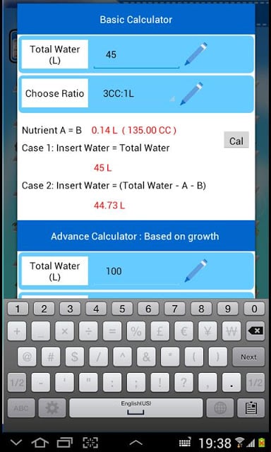 Hydroponics Manager For Tablet截图4