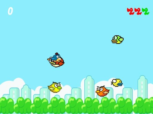 100 ducks flappy duck hunter截图2