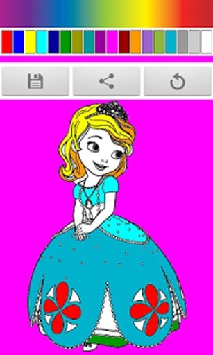 Sofia the First Coloring截图3