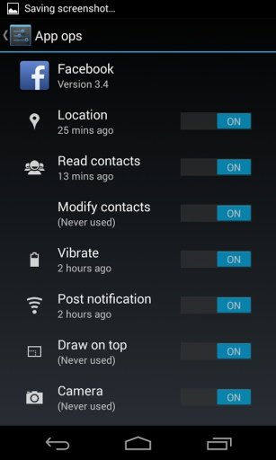 Permission Manager App Ops 4.4截图3