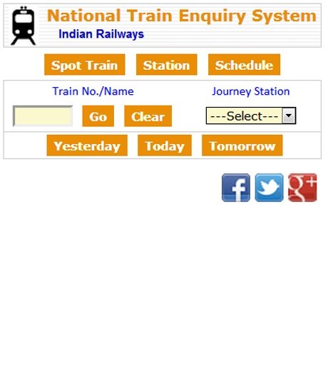 Indian Train Locator Live截图3