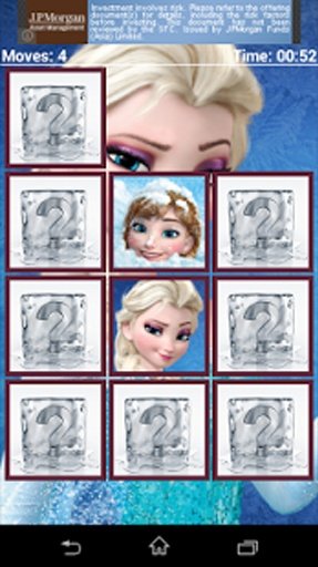 Frozen Memory Card Game截图5