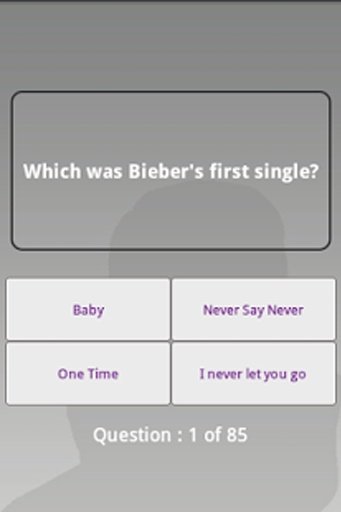 Quiz app - Justing Bieber Ed.截图9