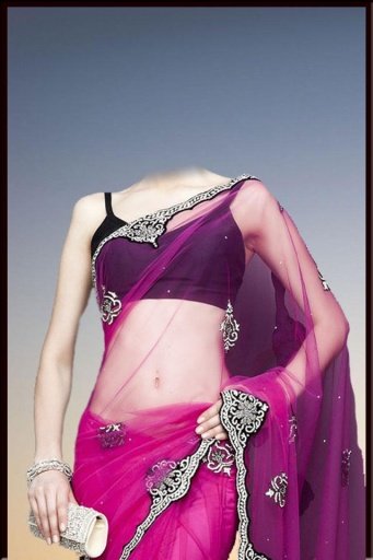 Woman Saree Photo Montage截图1