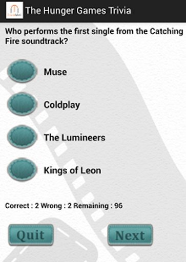The Hunger Games Trivia截图8
