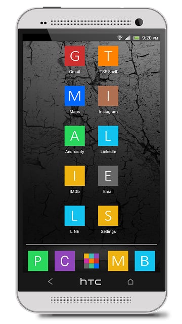 Minimalistic Tiles Icon Pack截图1