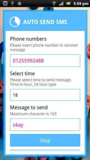 SMS Auto @Auto send, reply SMS截图6