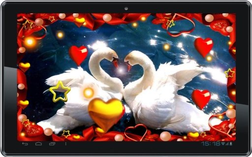 Valentine Birds live wallpaper截图3