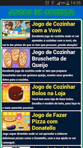 Jogos de Cozinha截图4