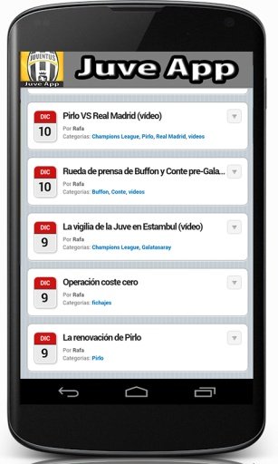 Juve App截图2