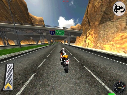 3D Super Bike Drag Racing Free截图1