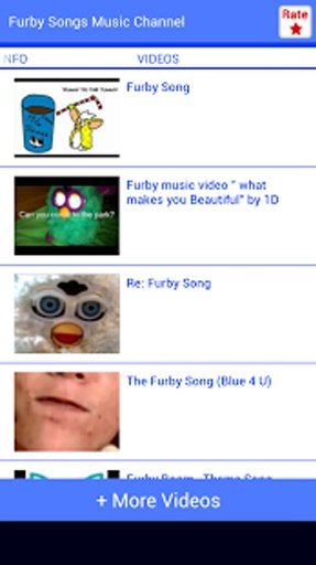 Furby Songs Video Channel截图4