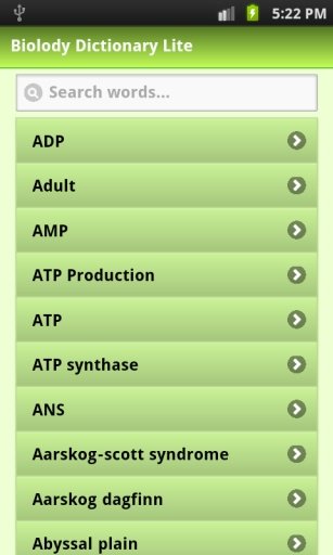 Biology Dictionary Lite截图3