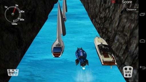 Powerboat Traffic Racer截图4