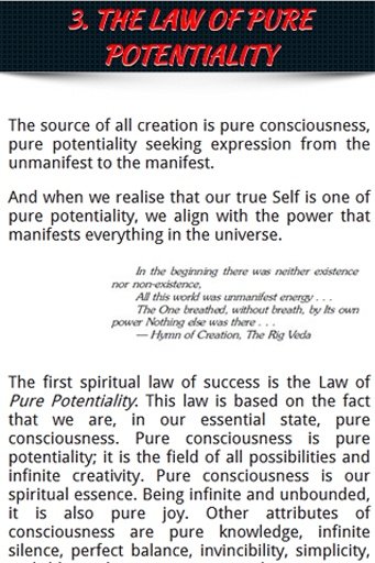 The Seven spiritual laws of Success截图7