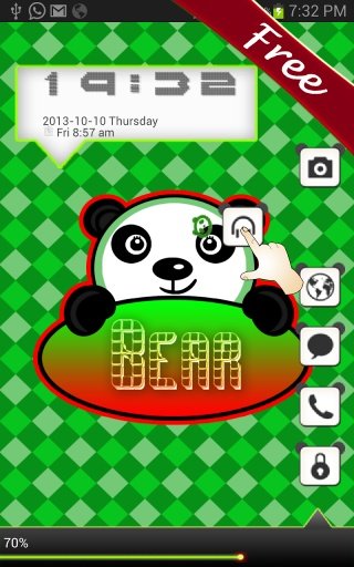 Panda Bear Go Locker截图2