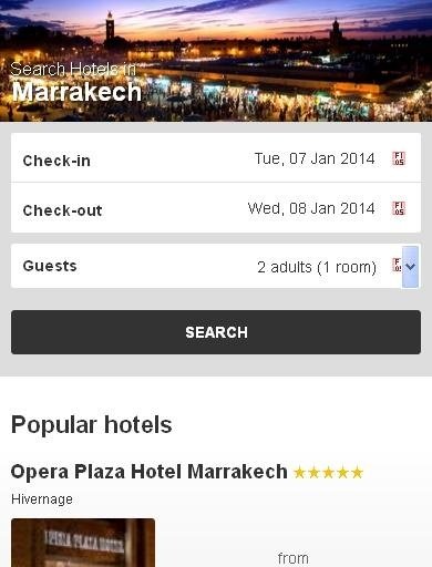 Marrakech Hotel finder截图3