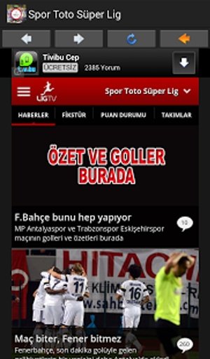 Spor Toto S&uuml;per Lig截图10