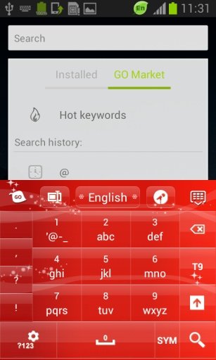 圣诞键盘红色为GO截图6