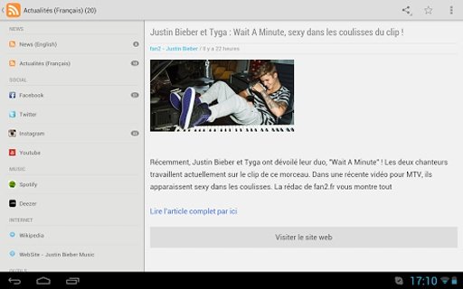 Justin Bieber Fan club截图2