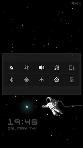 Outer Space Live Locker Theme截图3