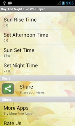 Day &amp; Night Live WallPaper HD截图3