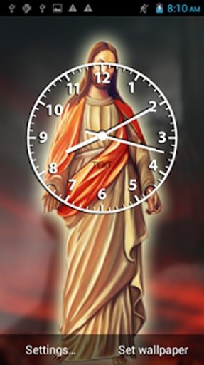 Jesus Clock Live Wallpaper截图8