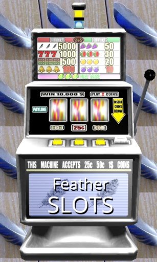 3D Feather Slots - Free截图3