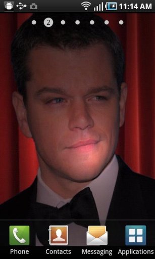 Matt Damon Live Wallpaper截图1