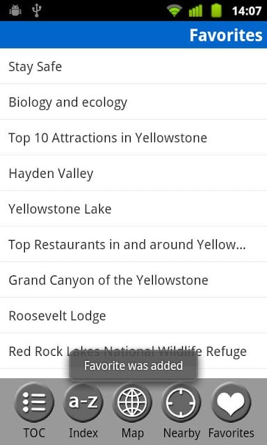 Yellowstone NP - FREE Guide截图1