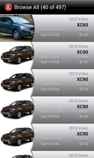 Volvo Country DealerApp截图2